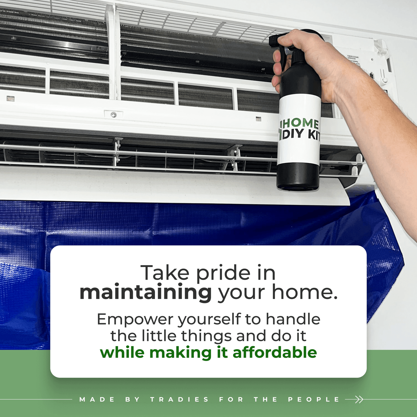 Reusable Split System Maintenance Cleaning Kit