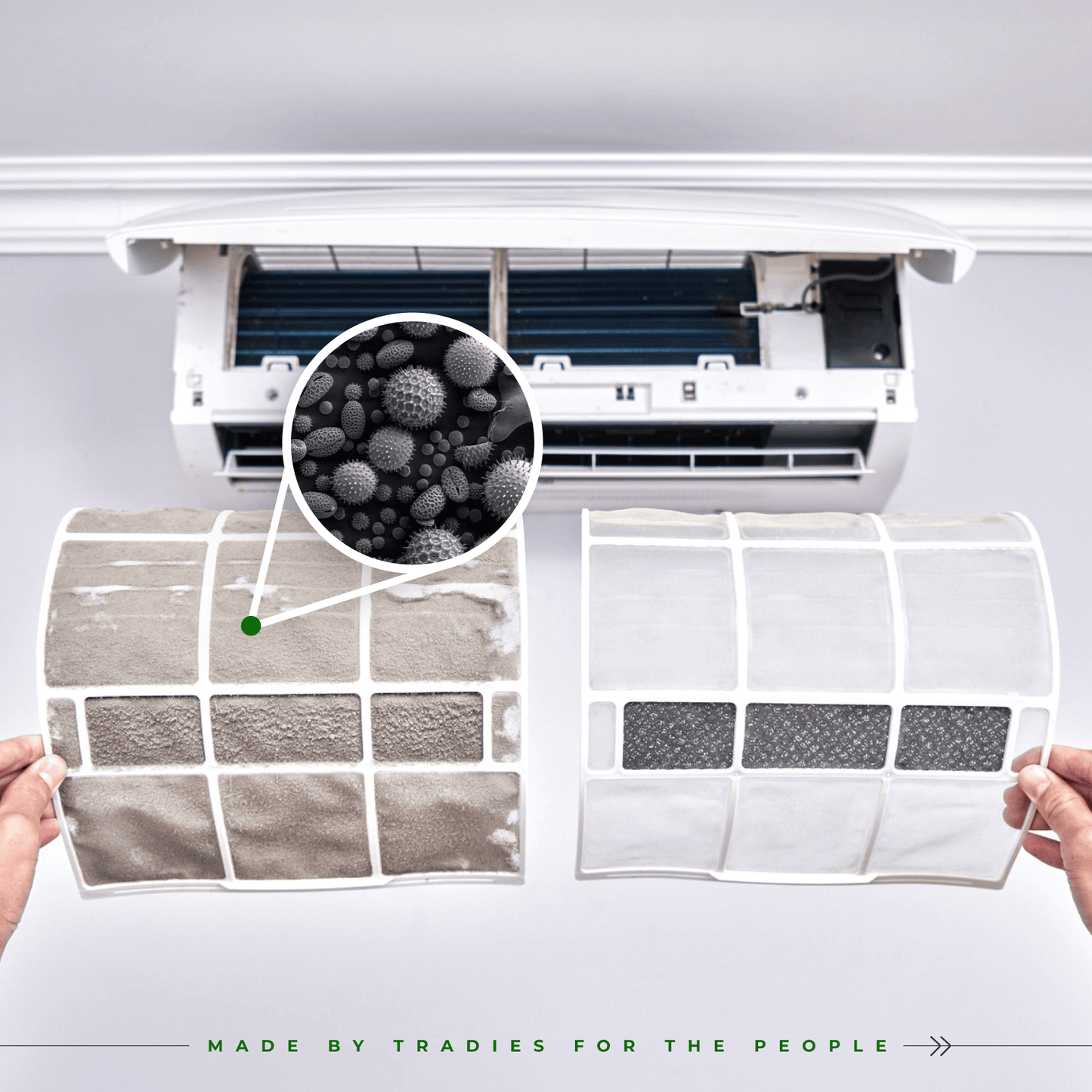 Reusable Split System Maintenance Cleaning Kit